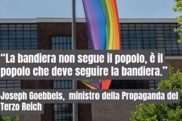 La citazione di Goebbels incriminata